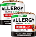 Dog Allergy Relief & Anti Itch Support Chews - Skin & Coat Care