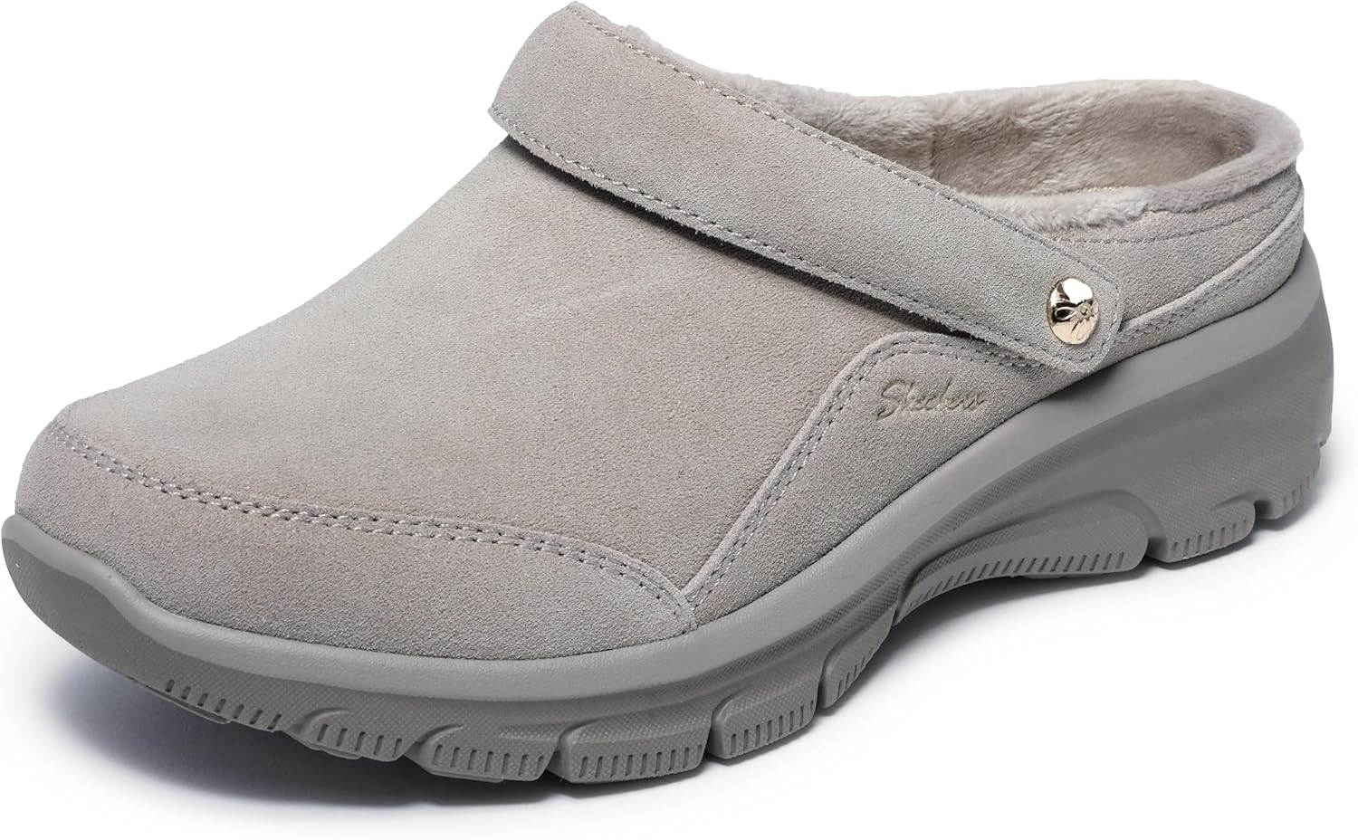 Skechers Womens Easy Going Distinctive Charm Slip On Shoes