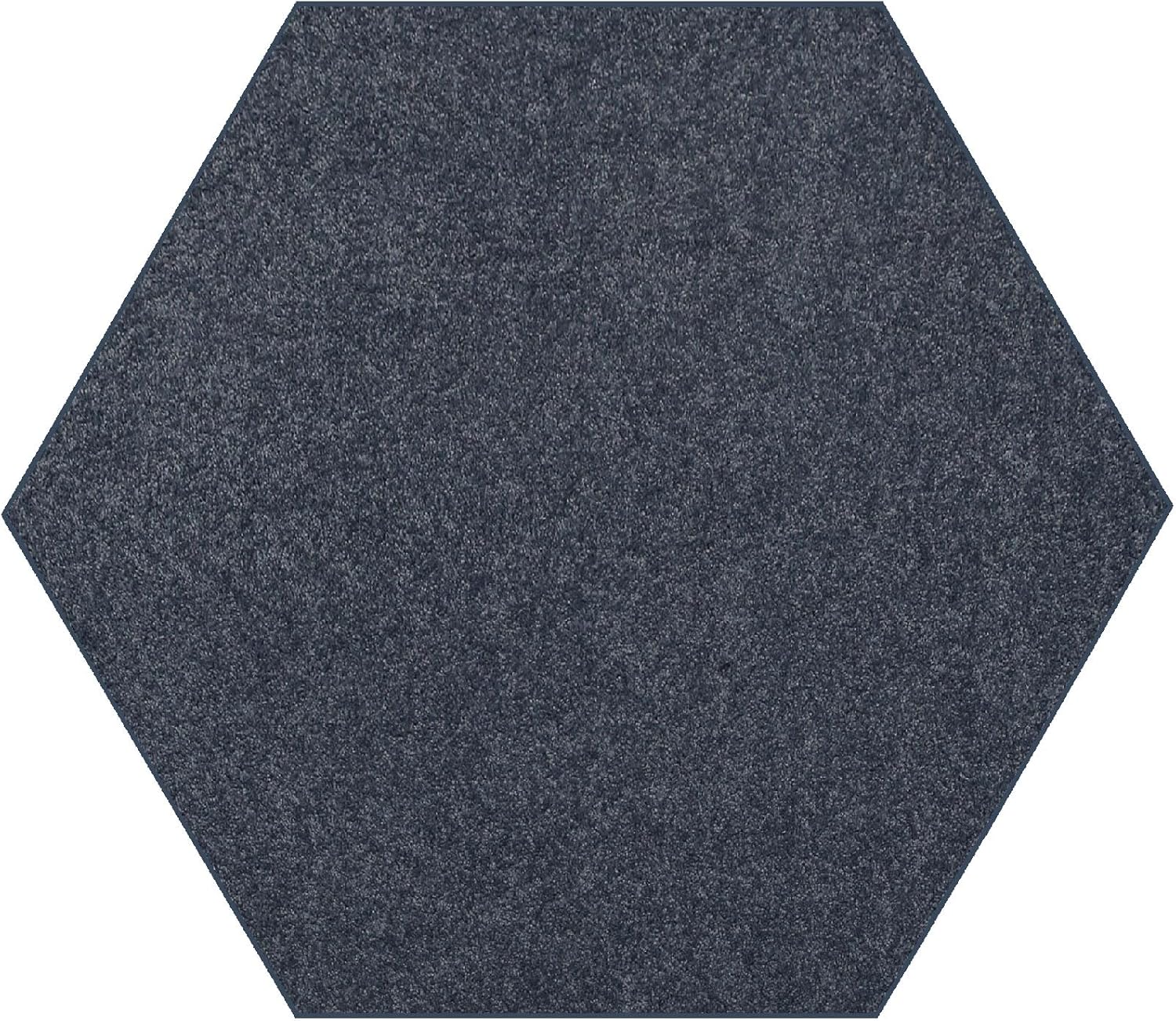 Pet Friendly Solid Color Area Rugs in Petrol Blue for Home