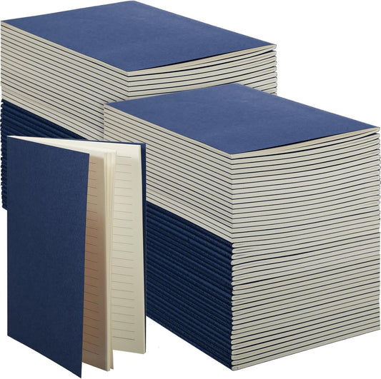 100-Pc A5 Softcover Notebooks for Writing & Sketching