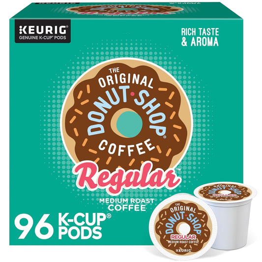 96 Count Medium Roast Coffee Pods by The Original Donut Shop