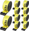 VEVOR Truck Straps 4 in x 40 ft Tie Down Straps - Heavy Duty 10-Pack