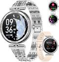 LIGE Smart Watches for Women with Diamonds and Bluetooth Calling