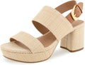 Aerosoles Camilia Heeled Sandals - Comfortable Platform Elegance upper
