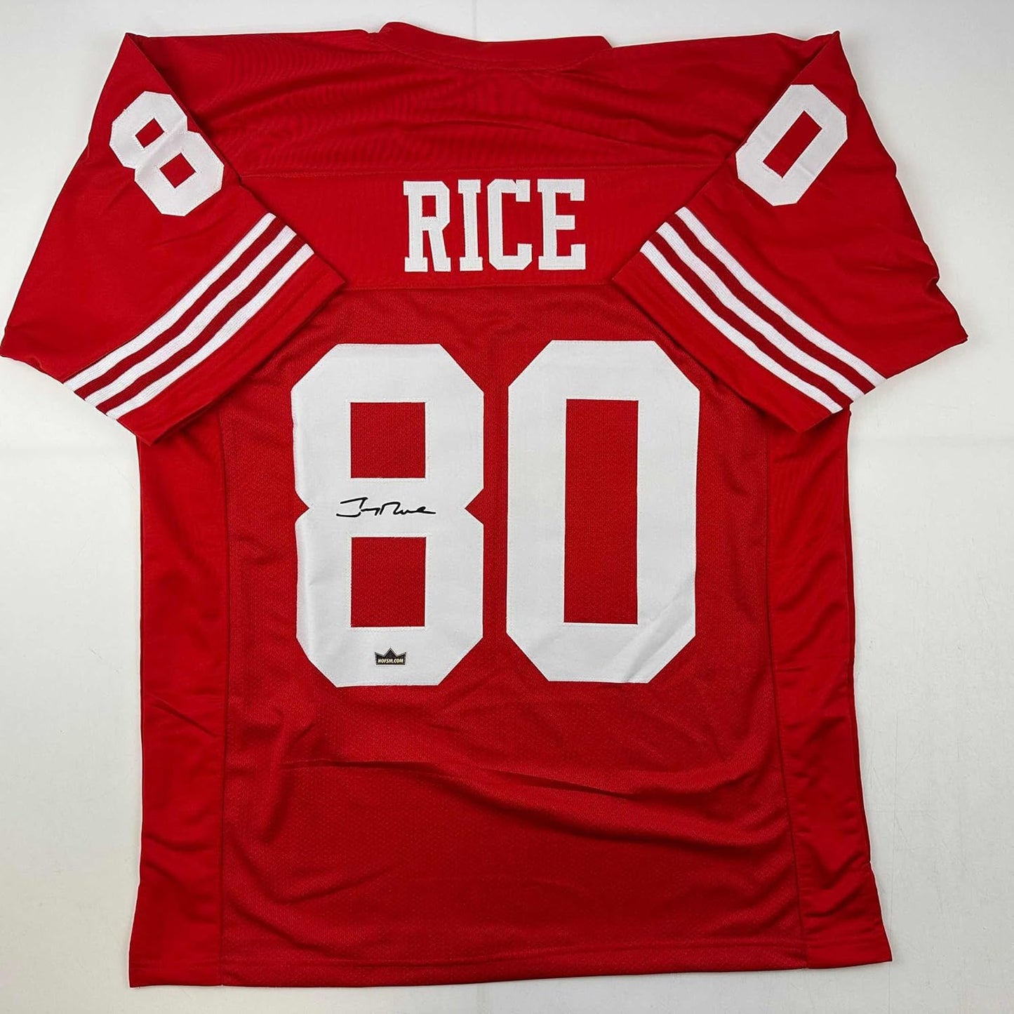 Facsimile Autographed Jerry Rice Jersey for True Sports Fans