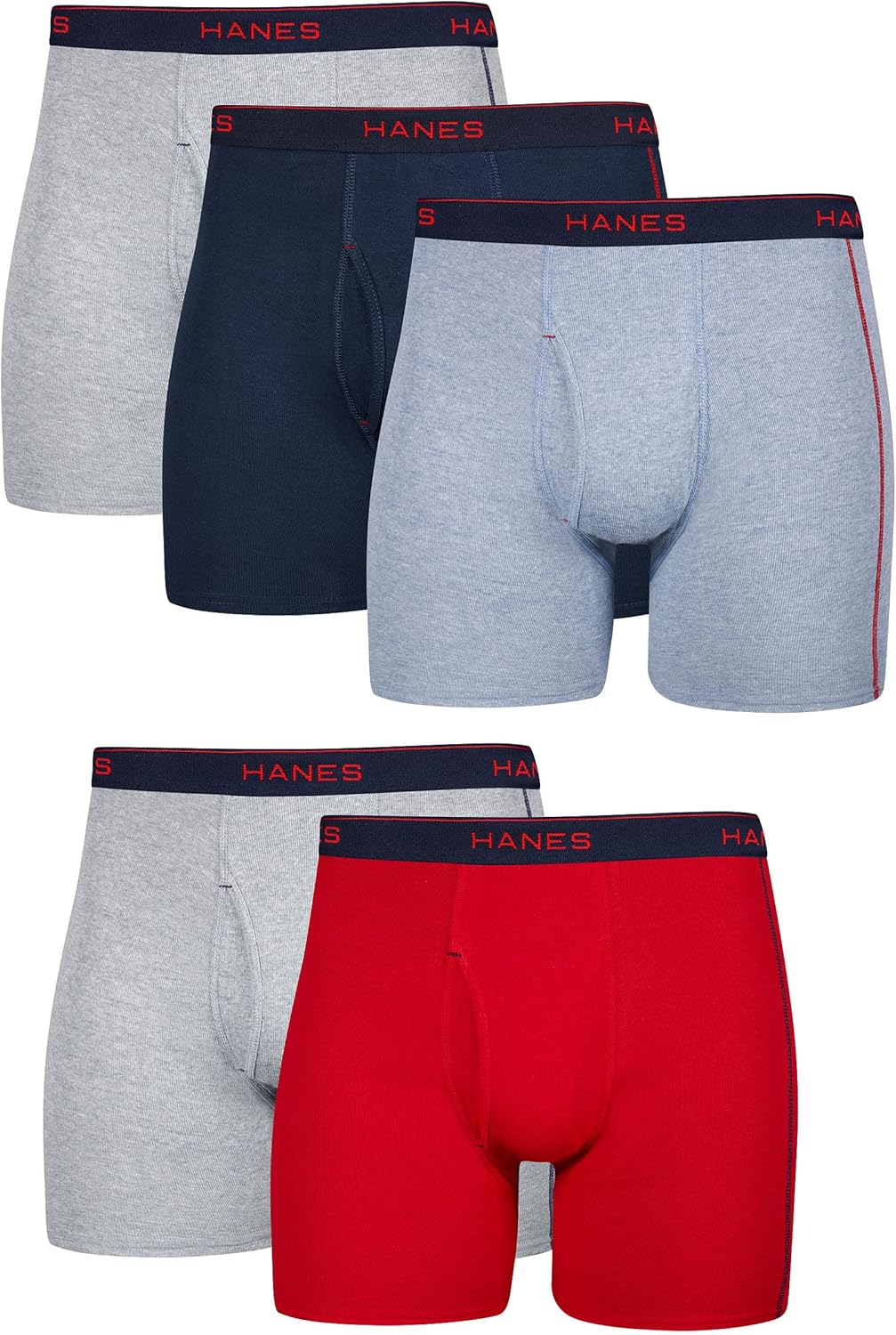 Hanes Ultimate Men's Boxer Briefs: Comfort & Quality