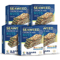 Seaweed Crunch with Nuts Classic Taste Vegan Snack Bars - Savory