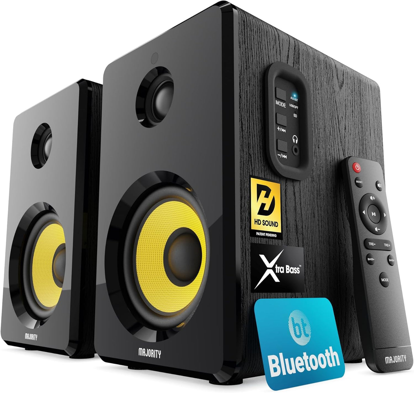 High-Fidelity Studio Monitors | Bluetooth & Multi-Input | D40X