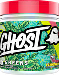 GHOST Greens Powder Pink Lemonade - 30 Servings, Digestive Support