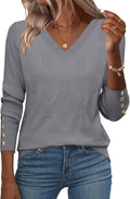 Zeagoo Womens V Neck Sweaters for Stylish Everyday Looks