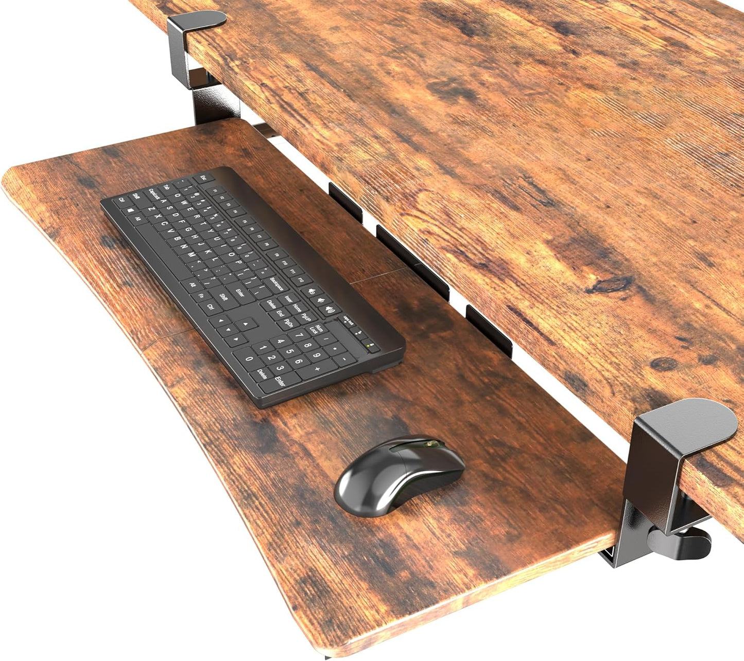 UPGRAVITY Extra Large Keyboard Tray - Sturdy Slide-Out Solution