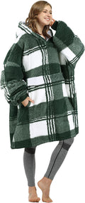Catalonia Oversized Blanket Hoodie Sweatshirt - Wearable Sherpa bestie