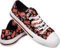Women's FOCO Sneakers with NFL Team Logos and Glitter Finish