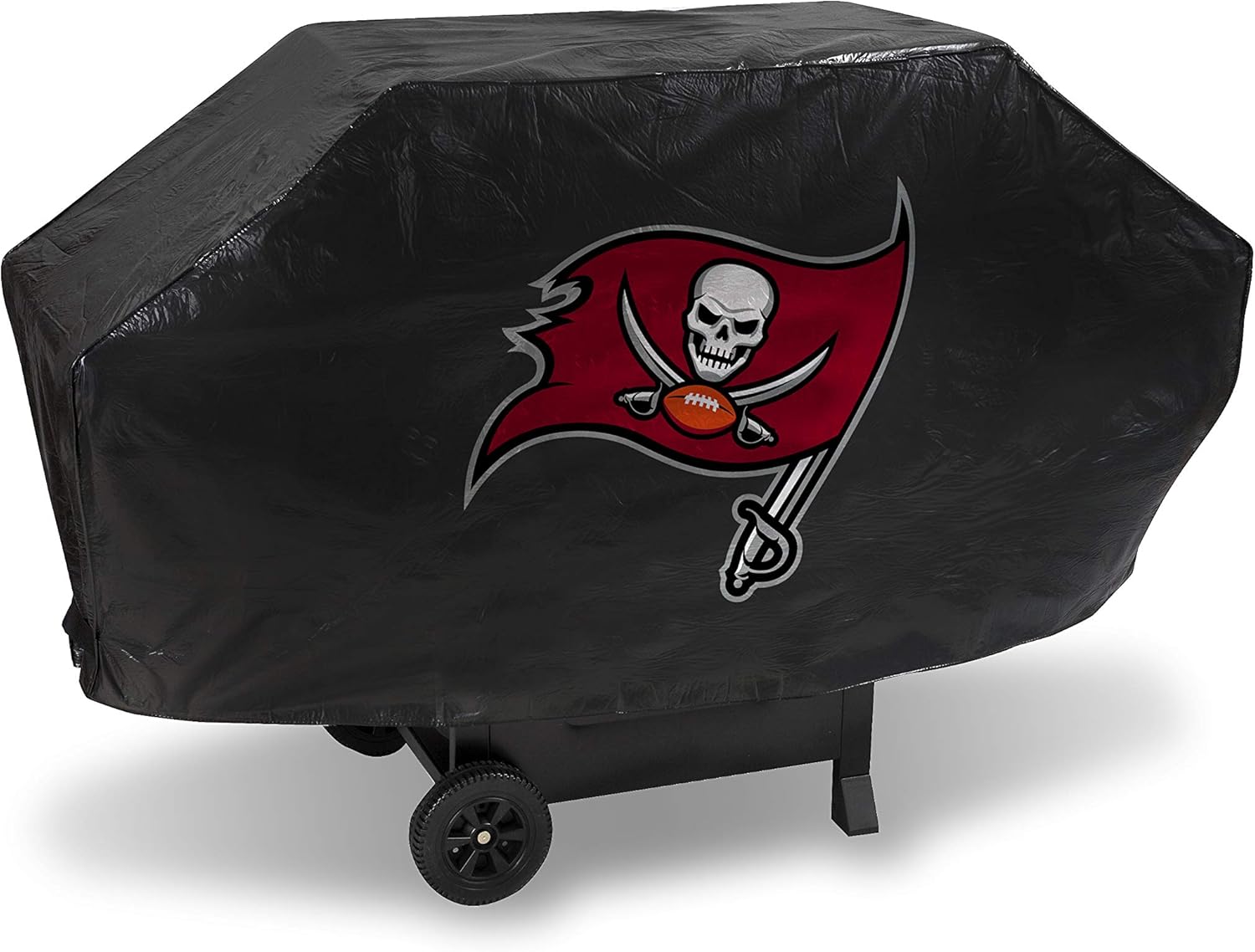 NFL Vinyl Padded Deluxe Grill Cover - Perfect for Fans