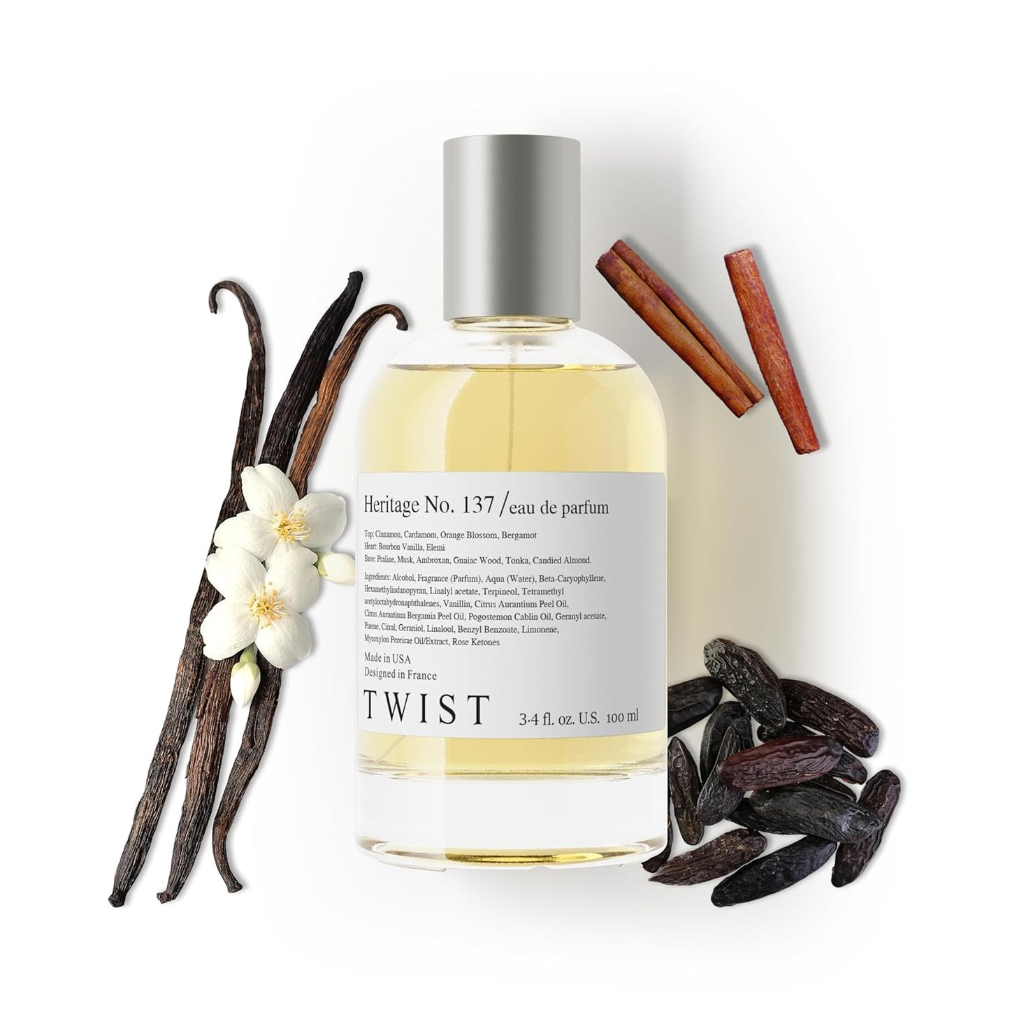 Twist Heritage No. 137 Eau De Parfum for Men - Long-Lasting