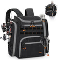 Fishing Tackle Backpack With Rod Holders 40L Waterproof - Durable