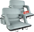 Stadium Seats with Back Support 2 Pack Wide - Extra Comfort Bleacher