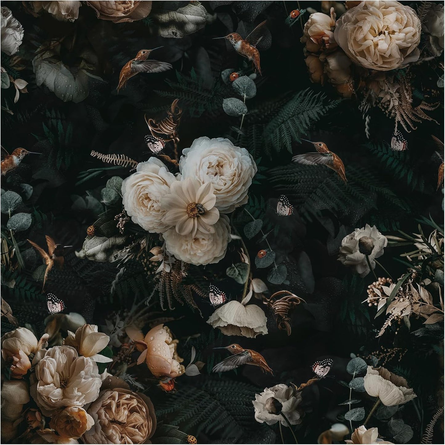 Floralplus Peel and Stick Wallpaper for Elegant Home Decor