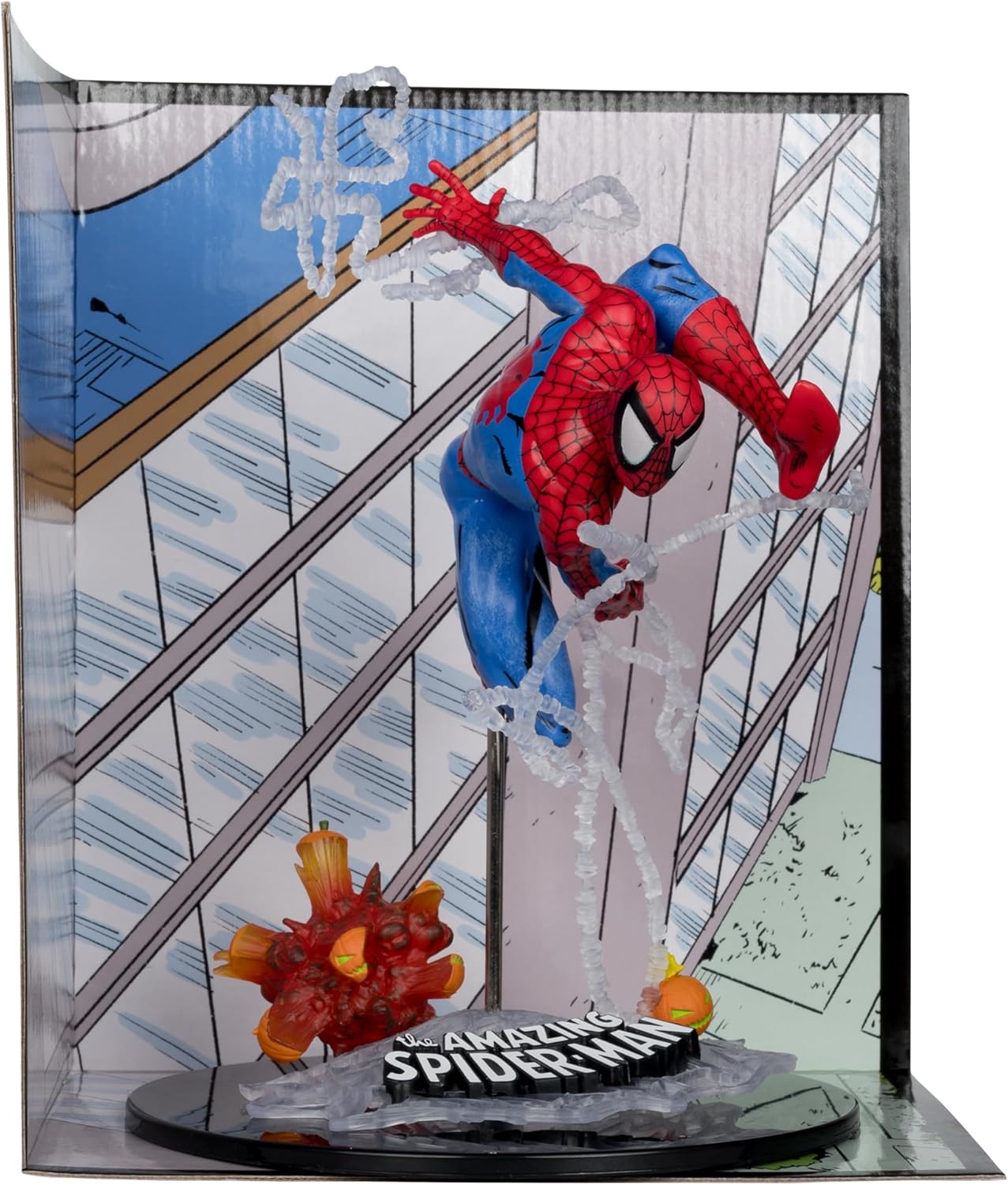 Marvel Spider-Man Collectible - 1:10 Scale Scene Inspired! 