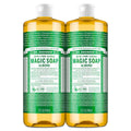 Pure-Castile Magic Liquid Soap Almond 32 Ounce 2-Pack - Versatile