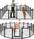 Puppy Playpen 16 Panels 24in High 29FT Portable Dog Fence - Foldable