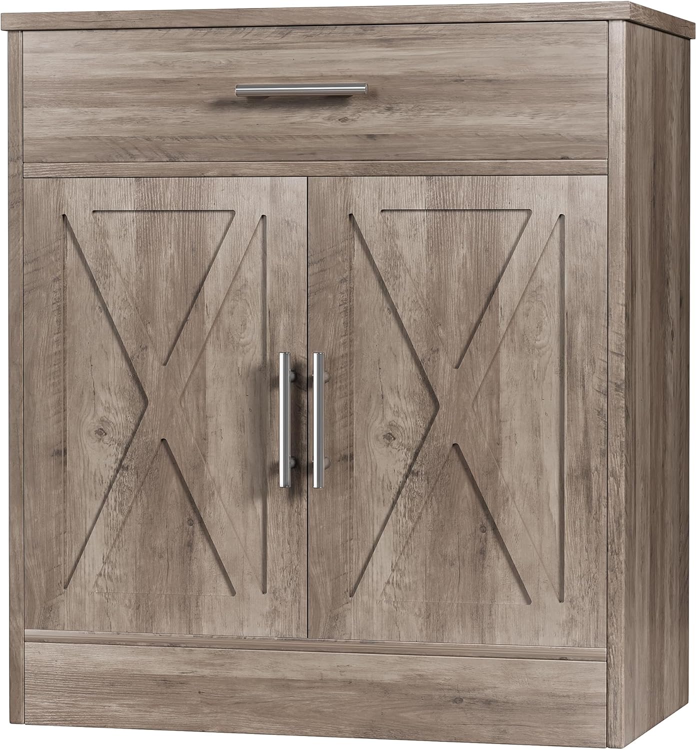 Farmhouse Storage Cabinets with Doors and Shelves for Home