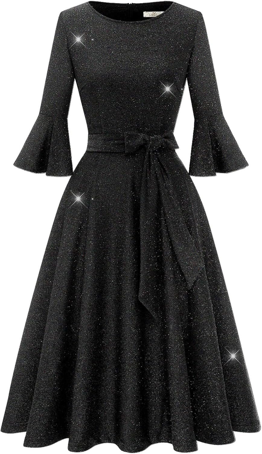 HomRain Women's Vintage Evening Dresses for Special Occasions