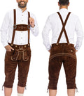 BAVARIA TRACHTEN Lederhosen Men - Genuine Leather Oktoberfest Pants