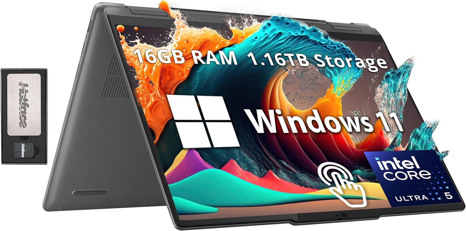Lenovo Yoga 7i 2-in-1 14in Touchscreen Laptop with 16GB RAM
