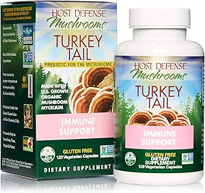 Turkey Tail Capsules for Natural Immune and Digestive Support