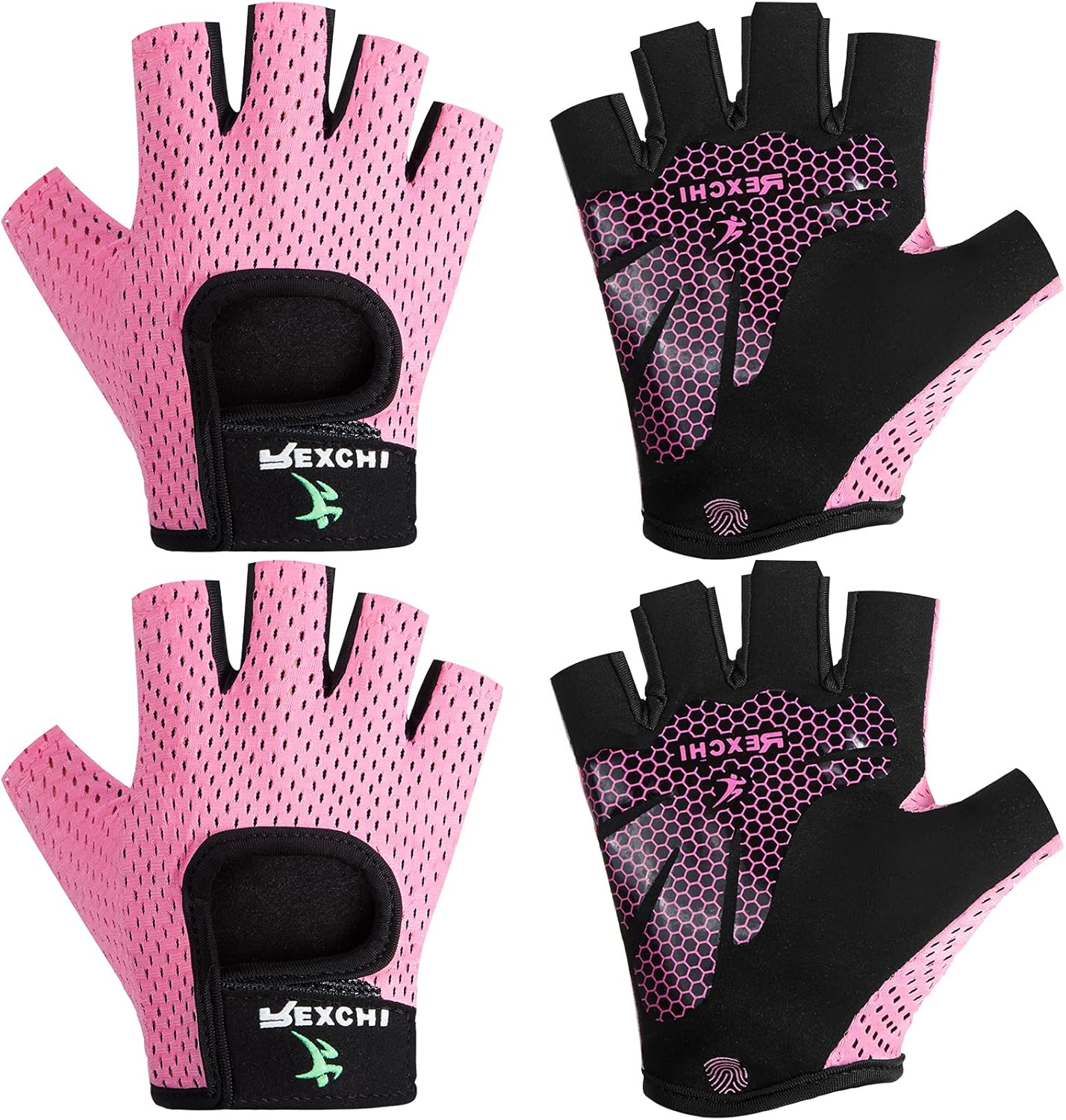 Full Palm Protection Workout Gloves - Geyoga