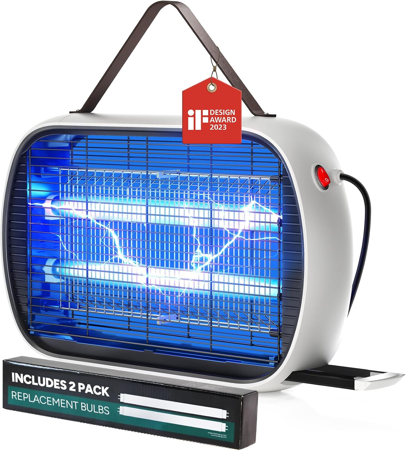 Buzbug Bug Zapper Indoor for 5000 Sq. Ft. - High-Voltage Killer