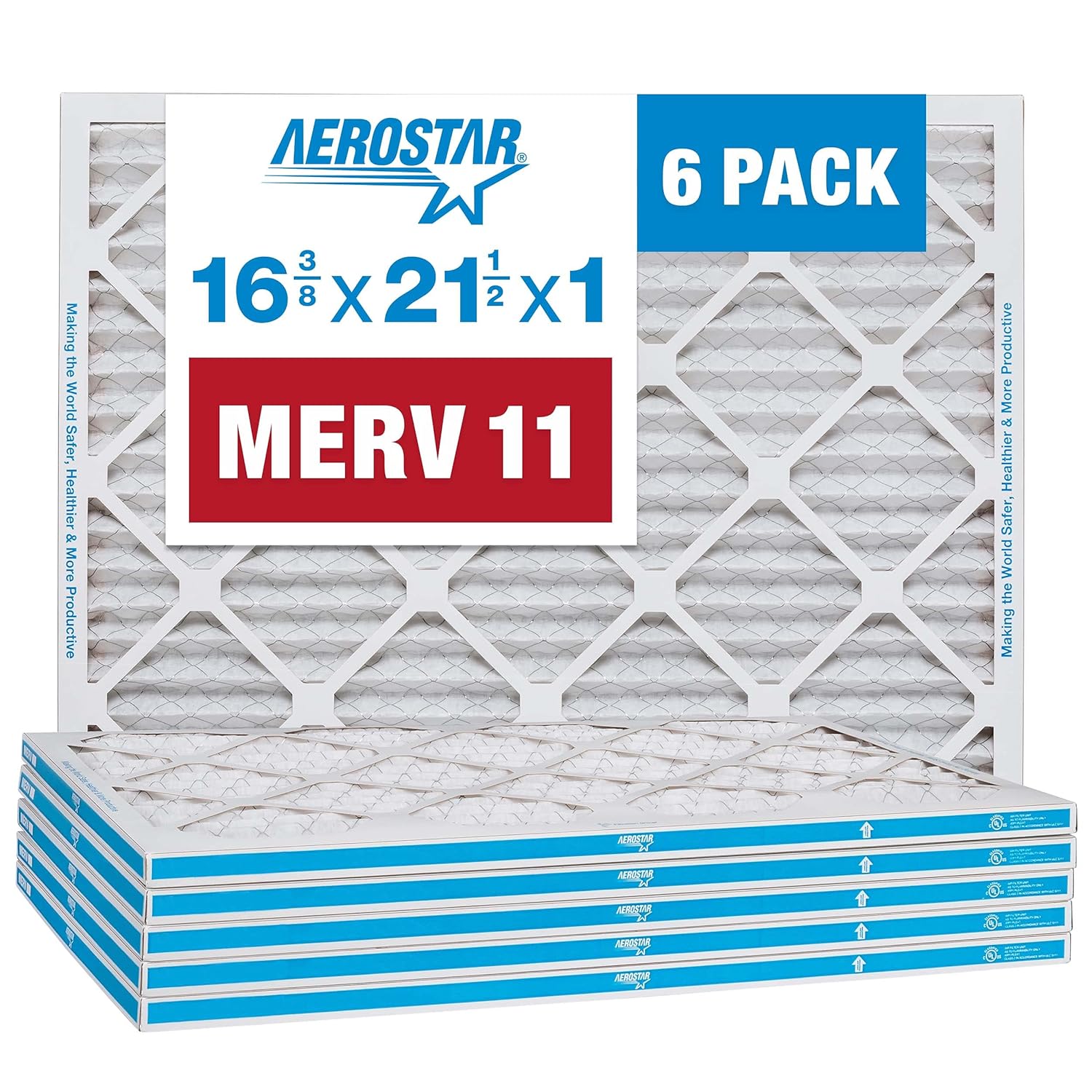 Aerostar MERV 11 Pleated HVAC Filters for Cleaner Air Quality