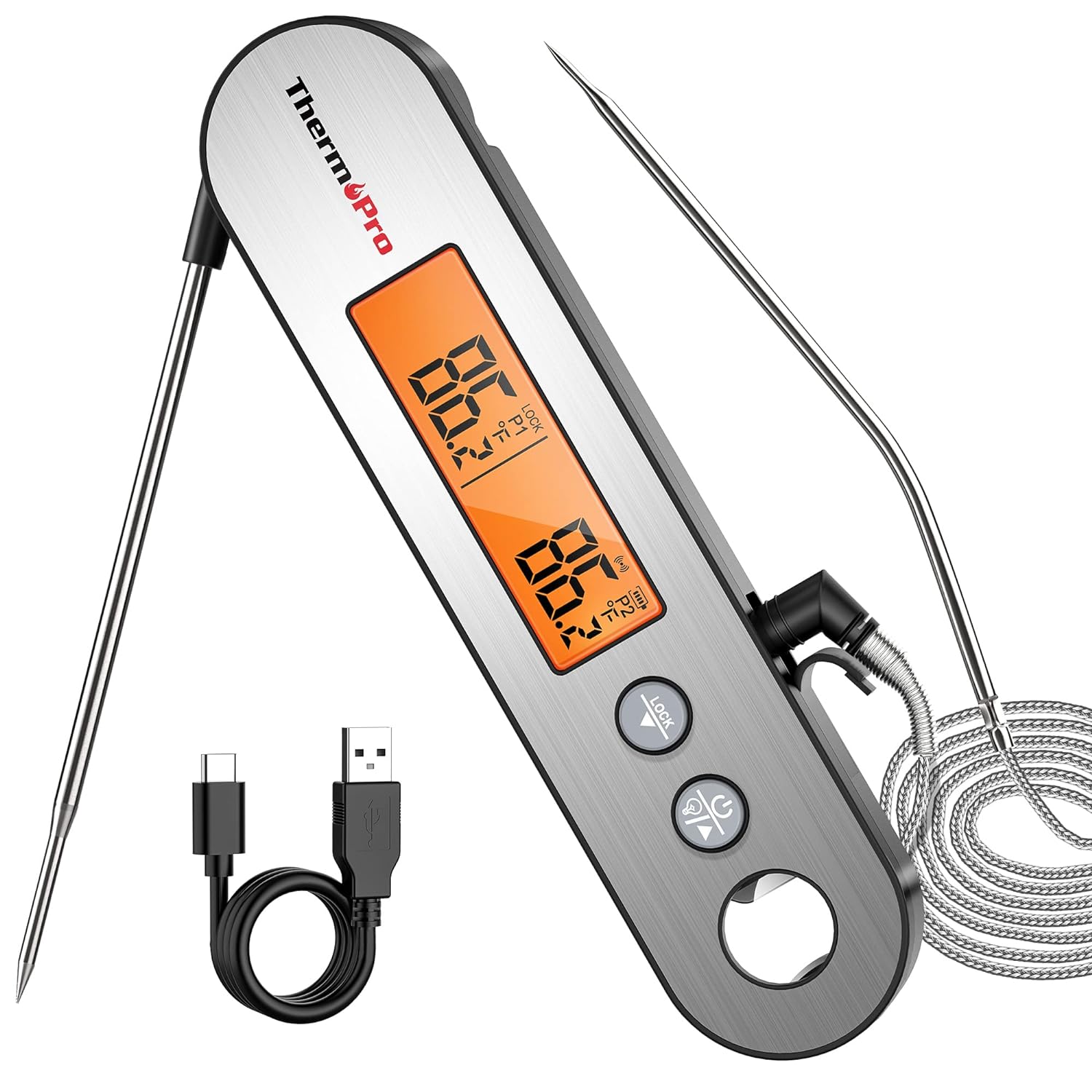 Fast Read Rechargeable Meat Thermometer by ThermoPro