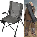 Portable Lightweight Folding Camping Chair 4 Legs Adjustable Height