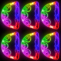 LED Tambourine Light Up Handheld Musical Toy - Party Favorite