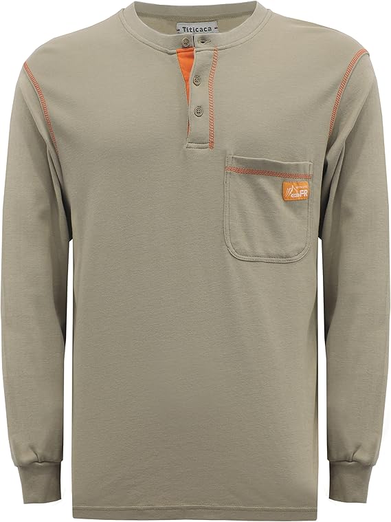 Titicaca FR Shirts Flame Resistant T Shirts for Men in Cotton