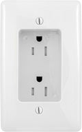 Bryant Electric TV Outlet Plate - Tamper-Resistant Receptacle