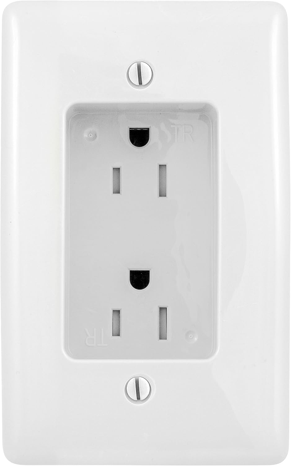 Bryant Electric TV Outlet Plate - Tamper-Resistant Receptacle