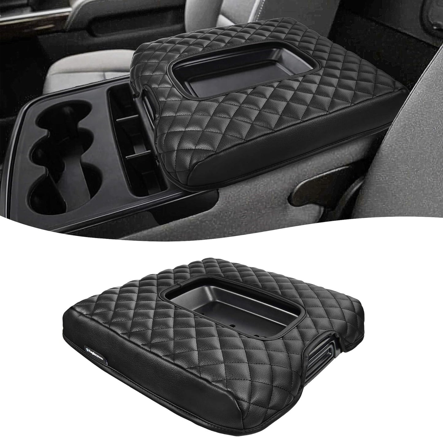 Center Console Cover for 2014-2018 Chevy Silverado & GMC Sierra