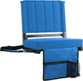 SPORT BEATS Stadium Seats with Back Support - Cushioned Bleacher Chair