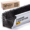 GutterBrush Gutter Guard for 5 Inch Gutters - 60 ft DIY Protection