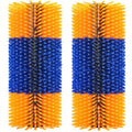 Livestock Scratch Brushes 2PCS Horse Scratcher Massage Brush Kit