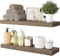 BAMEOS Floating Shelf 24x6 Wall Shelf - Minimalist Floating Display