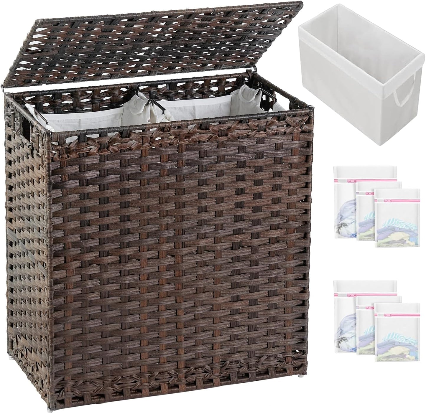 Laundry Hamper with Lid for Stylish and Organized Spaces