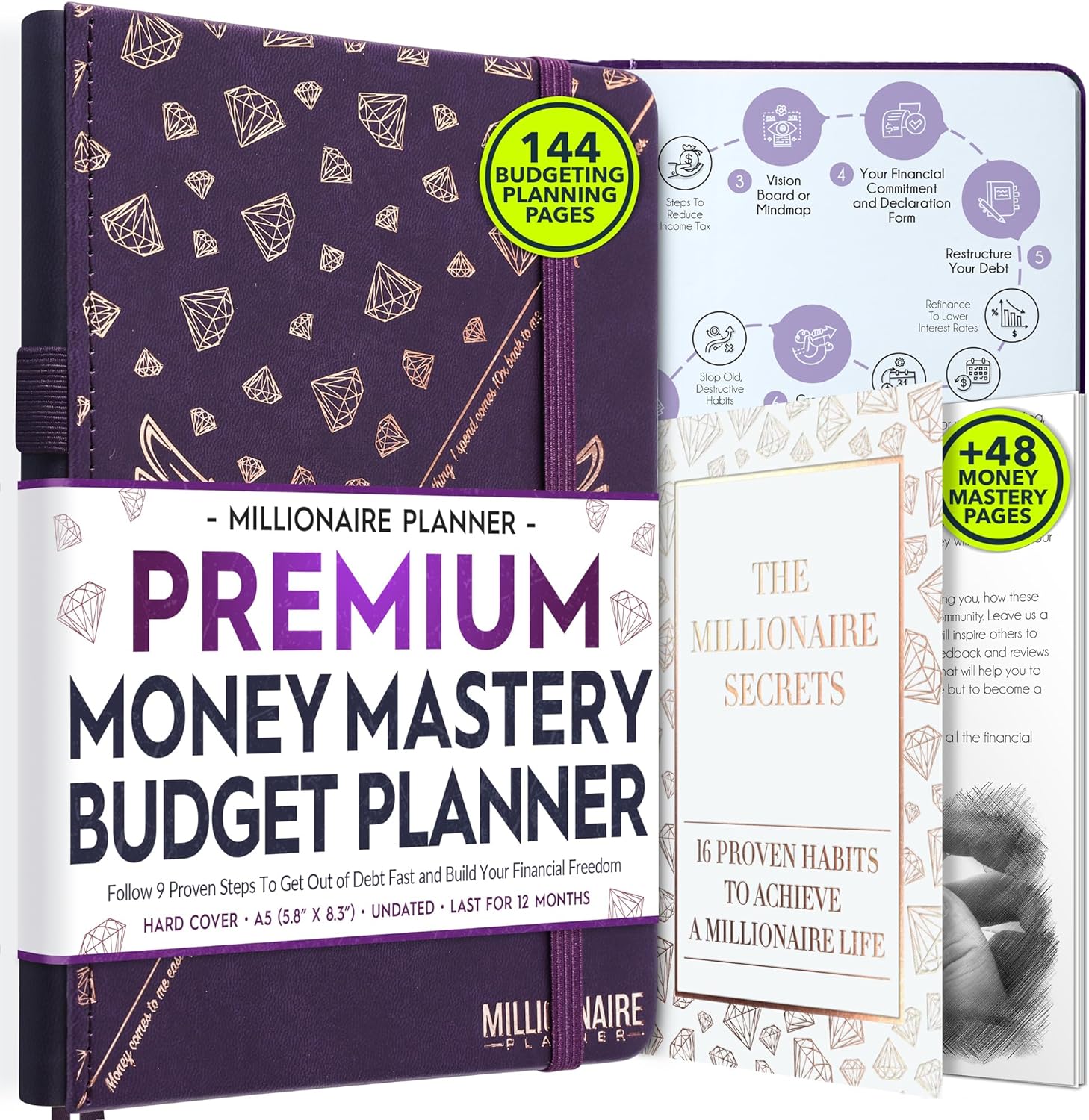 Financial Freedom 12-Month Planner