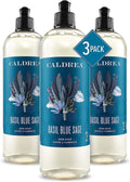 Caldrea Dish Soap Basil Blue Sage 3-Pack - Biodegradable, Gentle on