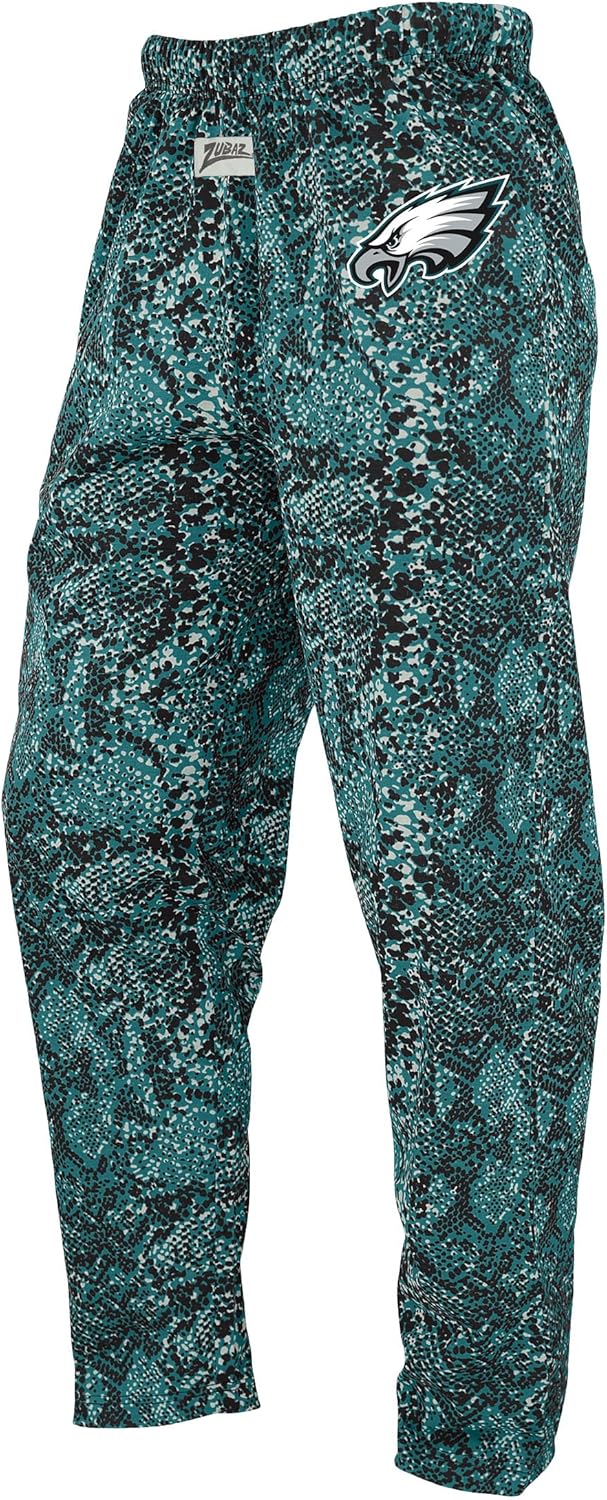 Zubaz NFL Z88 Team Logo Pants for Game Day or Lounge Wear