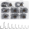 UCEC Circle Hooks Saltwater High Carbon Steel - Strong Offset Pack