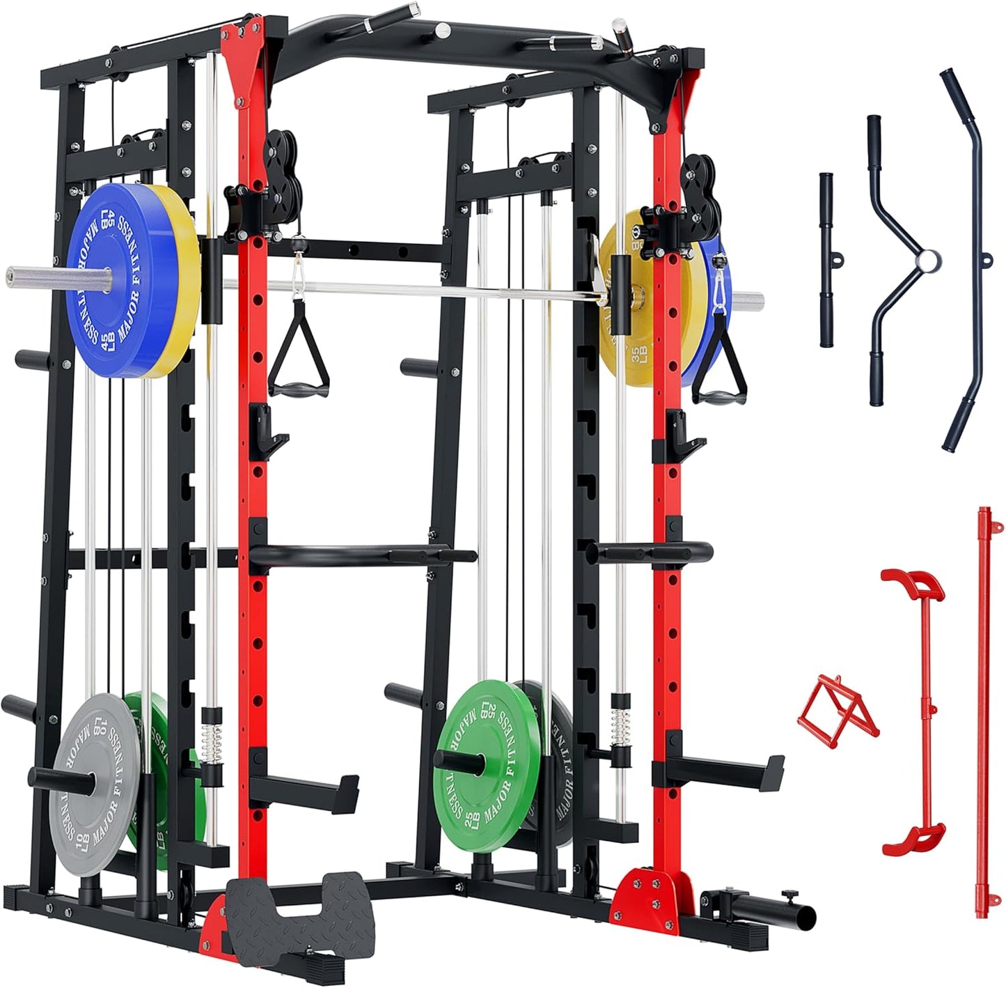 MAJOR LUTIE Home Gym Power Cage - Ultimate All-in-One Fitness Solution